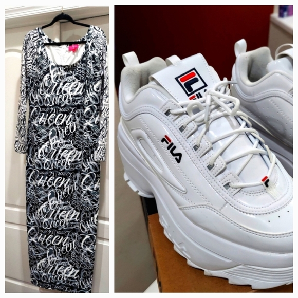 SJ Original Queen Maxi w/ style idea pictures. Rare RTW Find. - Picture 10 of 10